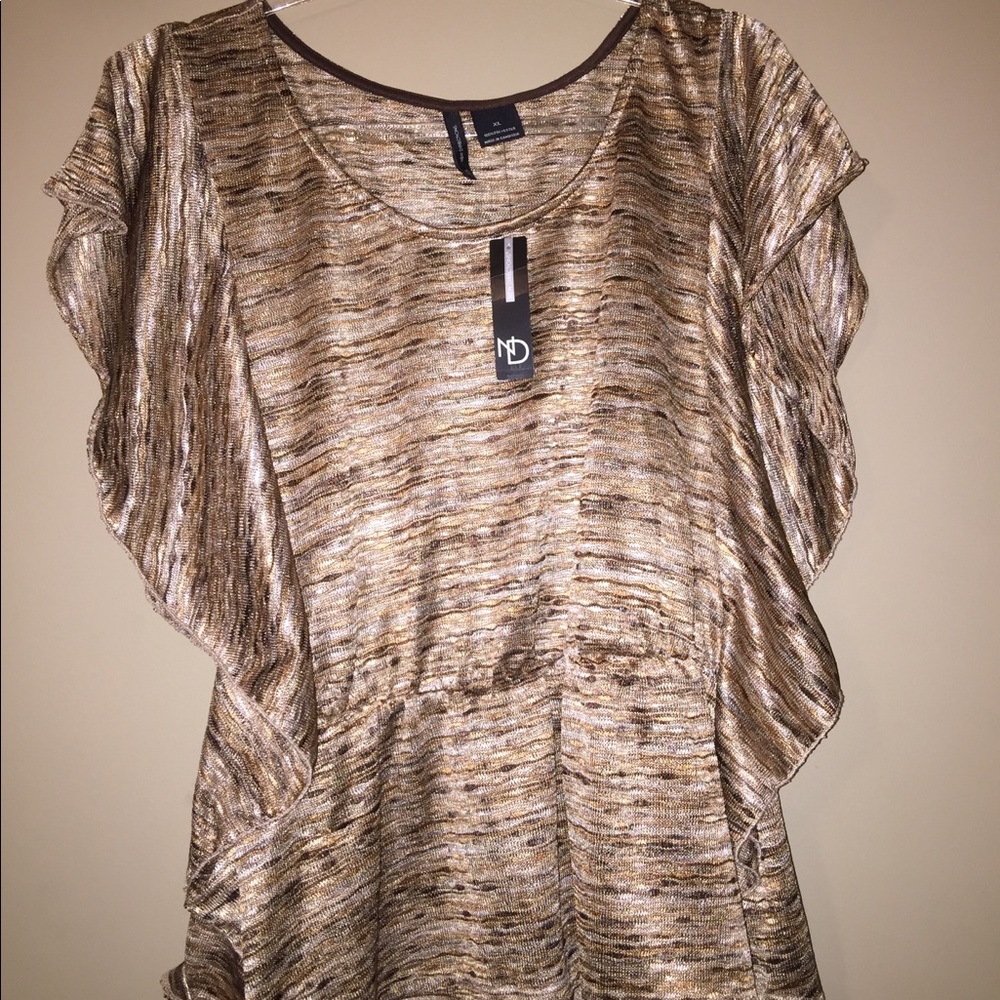 🛍New Directions Short Sleeved Blouse